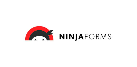 Ninja Forms logo with ninja icon.