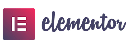 Elementor logo, website builder tool